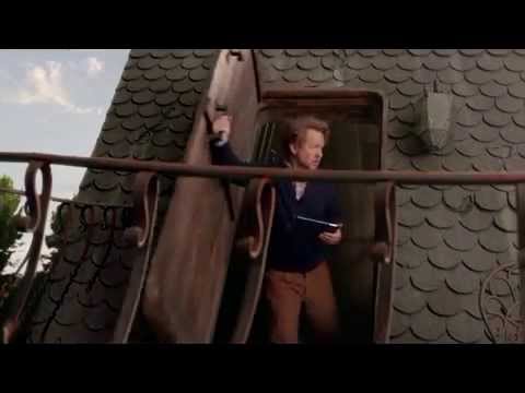 Funny DirecTV Man in a Shoe Commercial 2013 TV Ad Living with Lots of Children watches TV Outside