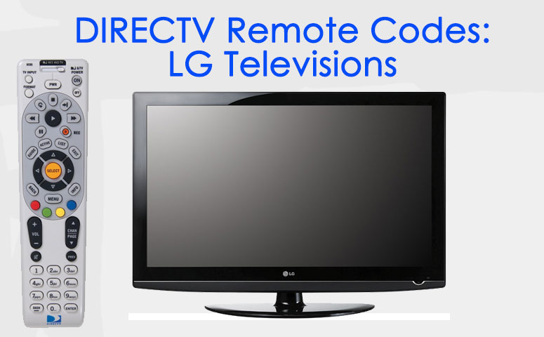 DIRECTV LG Remote Codes