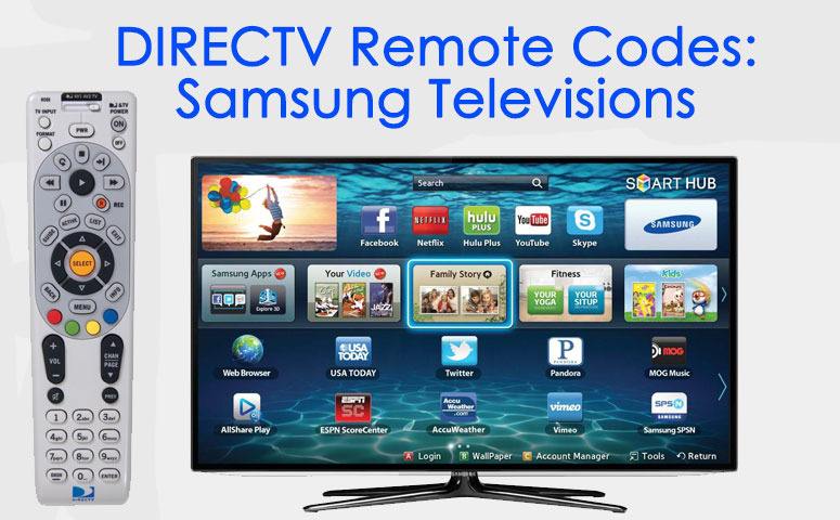 DIRECTV Samsung TV Remote Codes