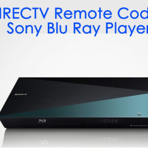 DIRECTV Sony Blu Ray Player Remote Codes